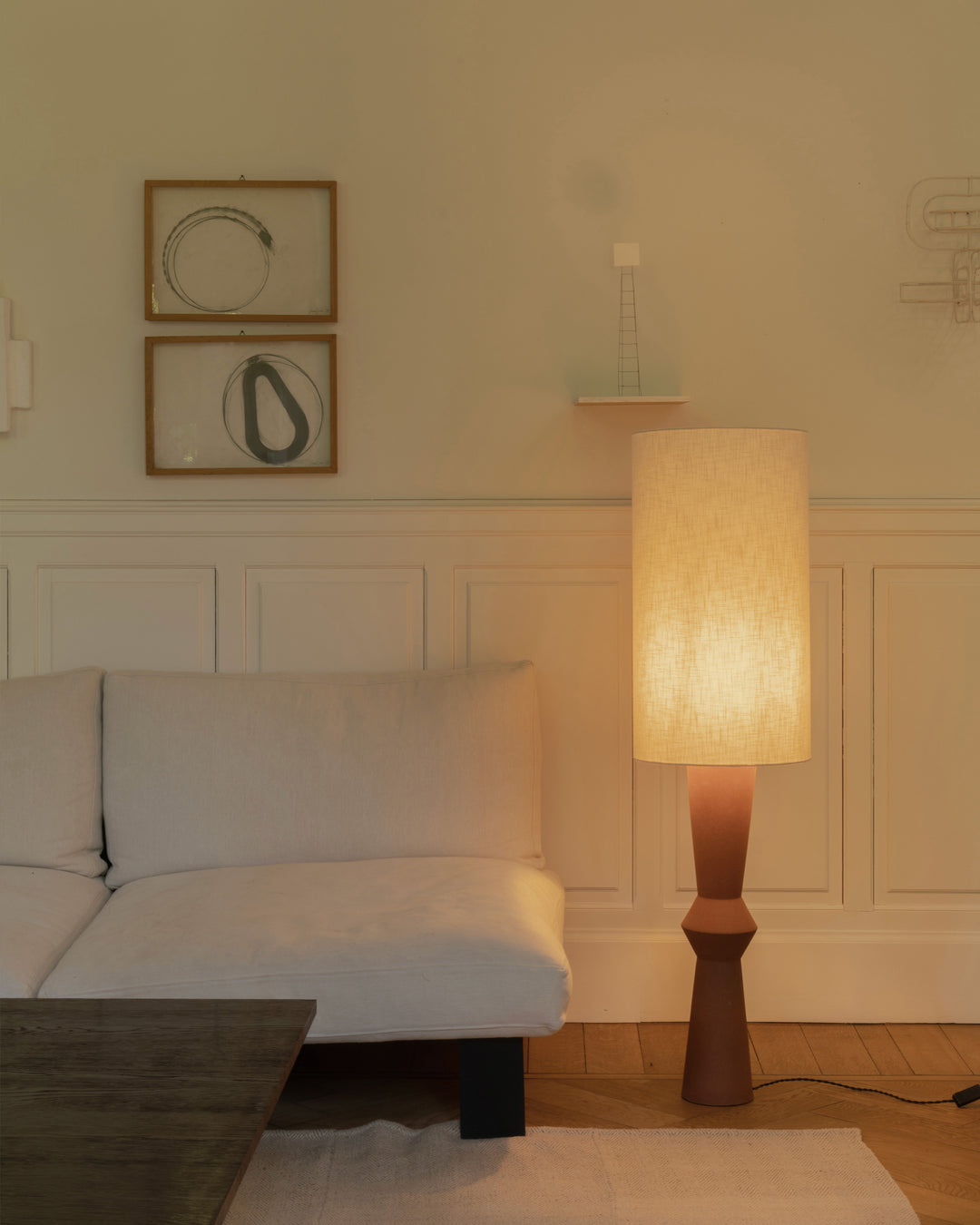 Serax - Marie Michielssen - Staande Lamp Roodbruin Beige Marie-Ann