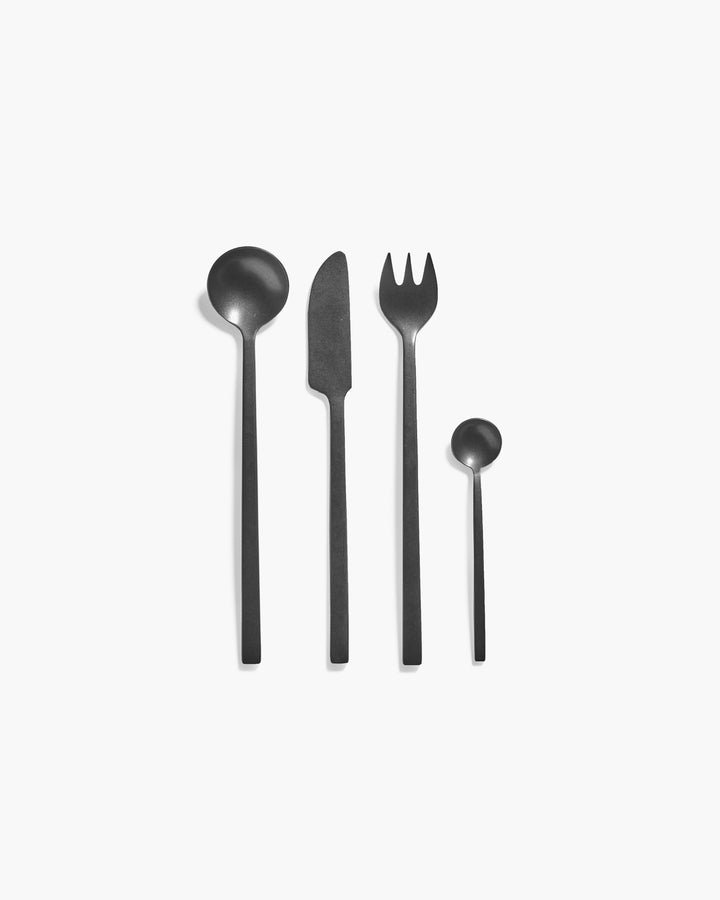 Serax - Marie Michielssen - Bestekset 24 Pcs Black Stone. La Mère