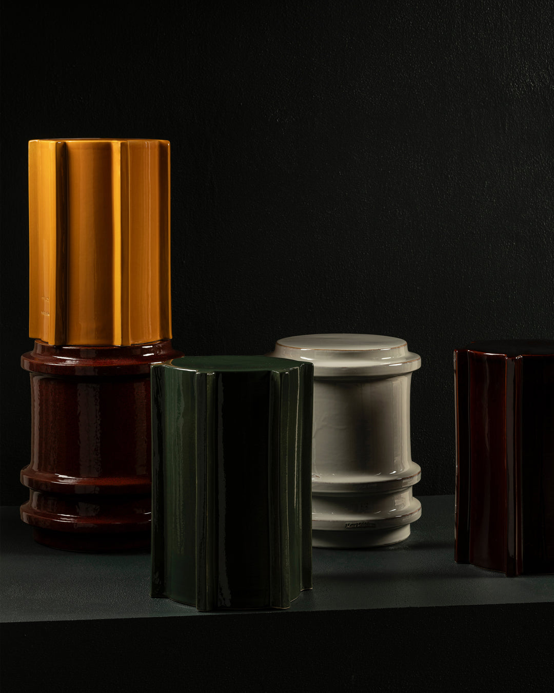Serax - Marie Michielssen - Bijzettafel 03 Dark Red Pawn