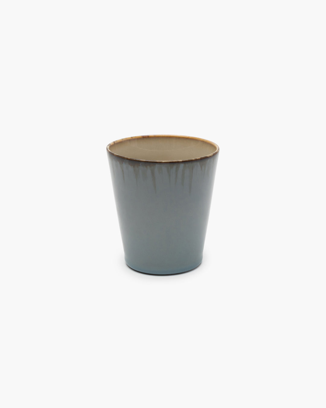 Serax - Anita Le Grelle - Conische Beker M Smoky Blue/Misty Grey