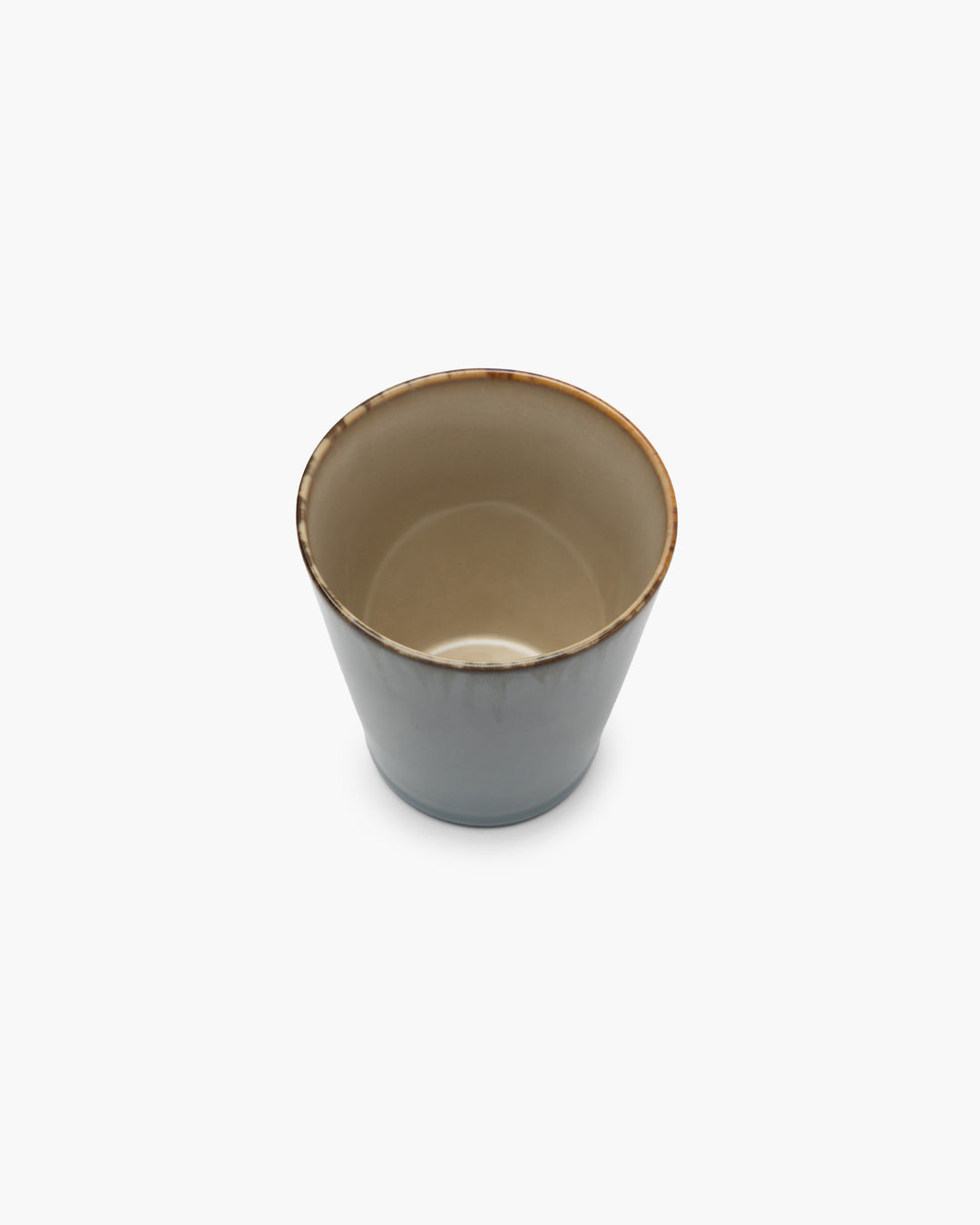 Serax - Anita Le Grelle - Conische Beker M Smoky Blue/Misty Grey