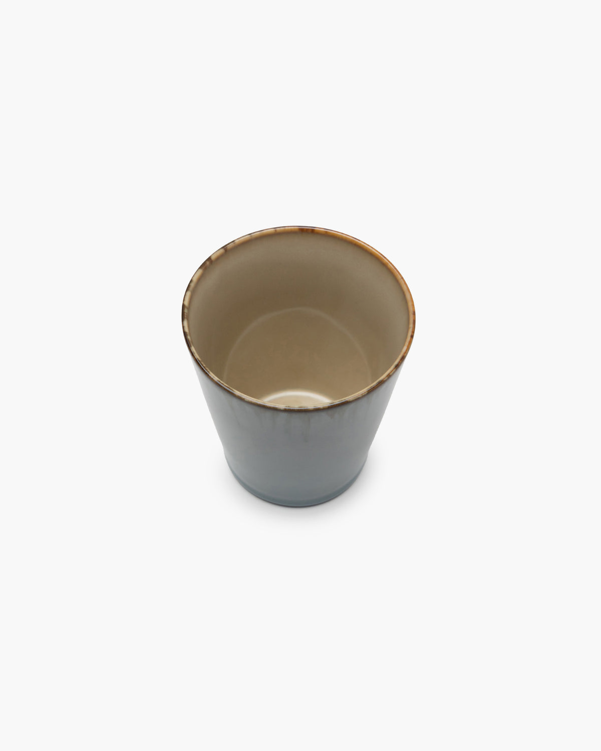 Serax - Anita Le Grelle - Conische Beker M Smoky Blue/Misty Grey
