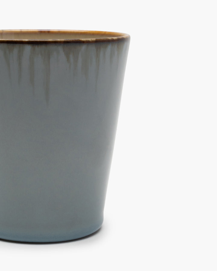 Serax - Anita Le Grelle - Conische Beker M Smoky Blue/Misty Grey