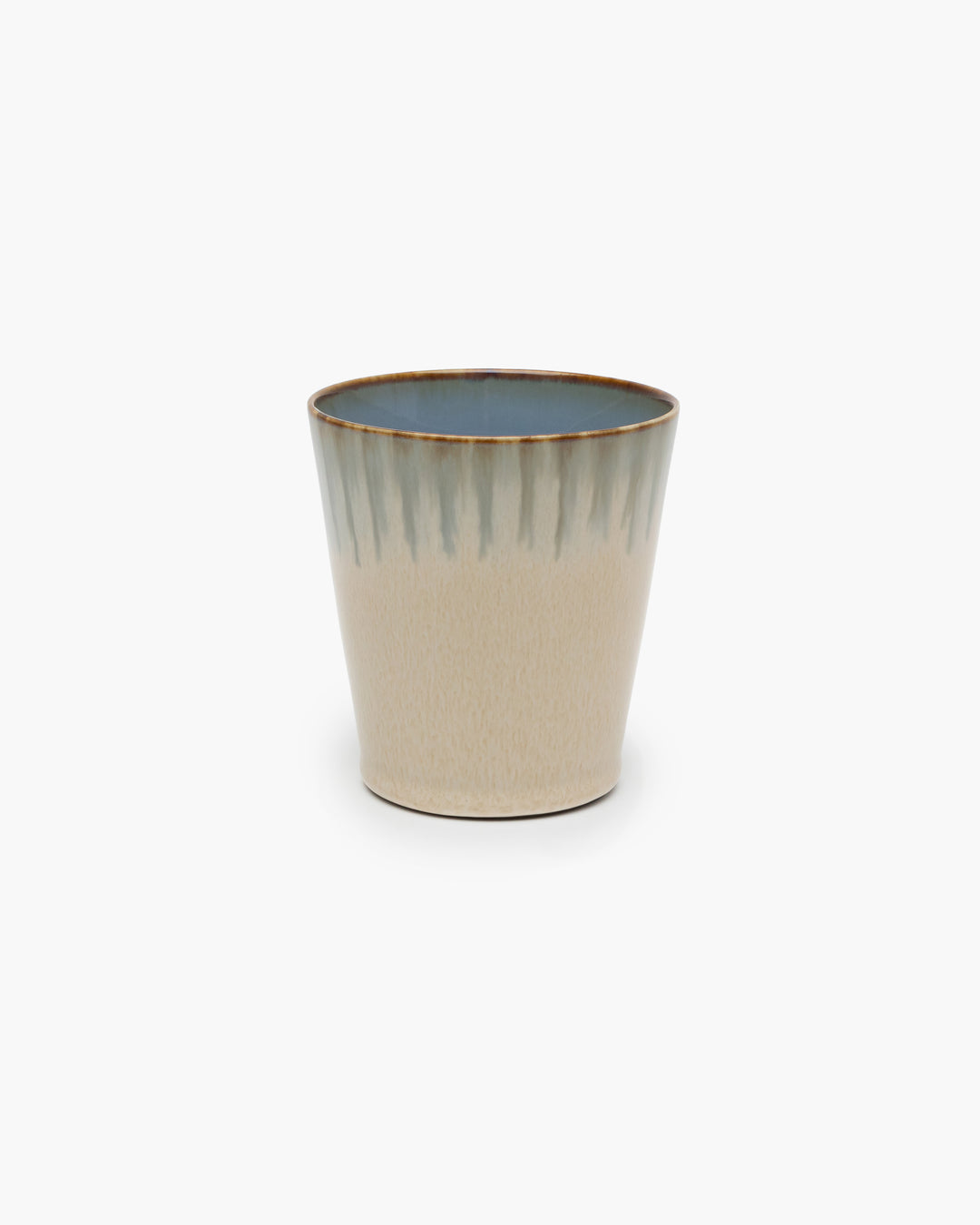 Serax - Anita Le Grelle - Conische Beker M Misty Grey/Smoky Blue