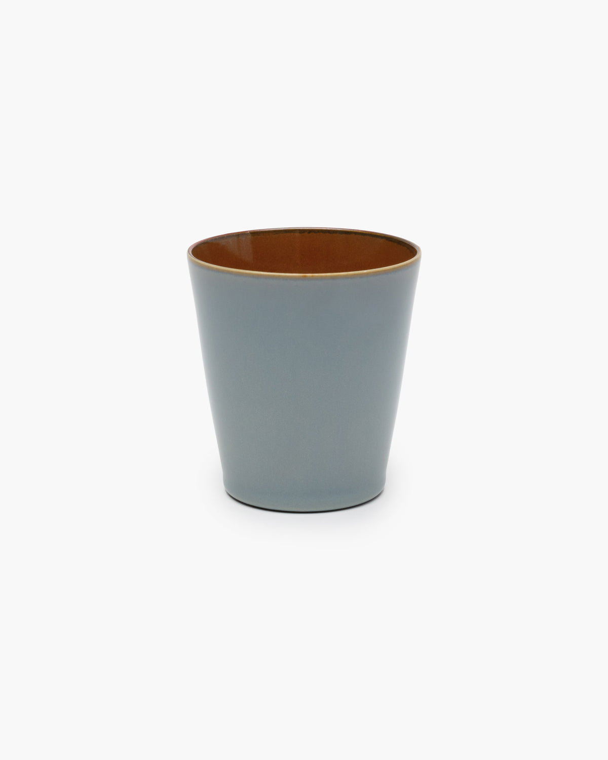 Serax - Anita Le Grelle - Conische Beker M Smoky Blue/Rust