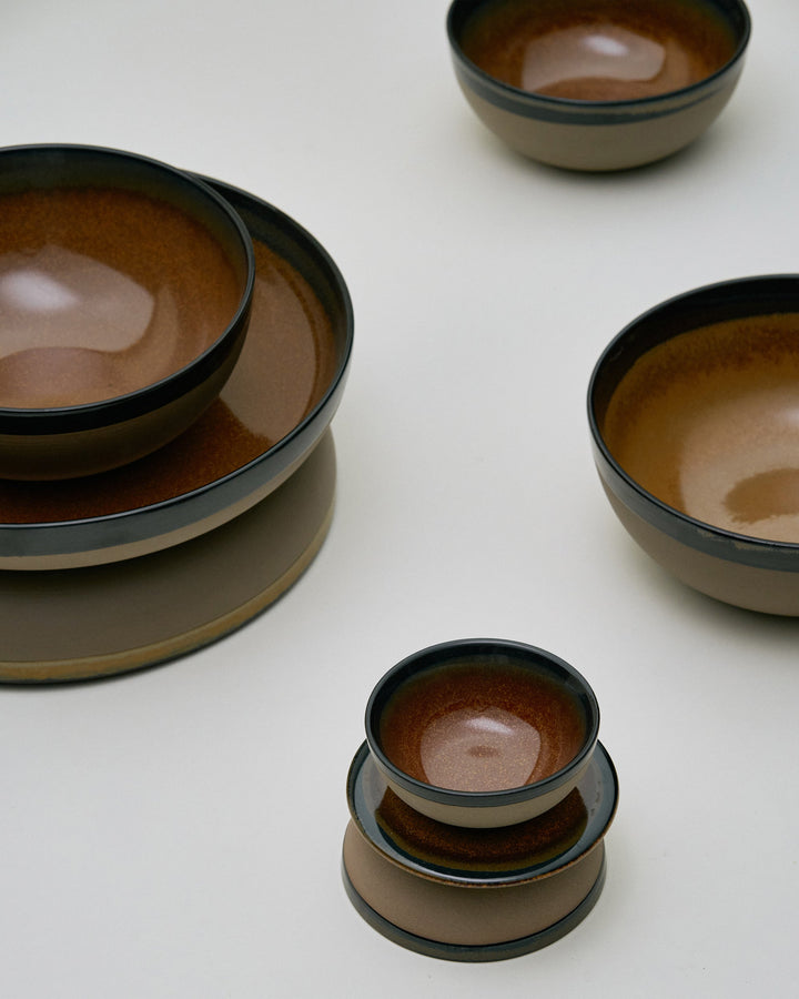 Kom XS Rusty Brown Surface - Set van 4