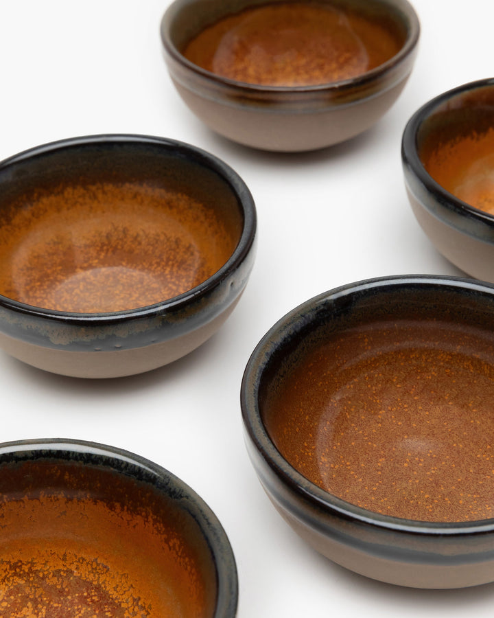 Kom XS Rusty Brown Surface - Set van 4