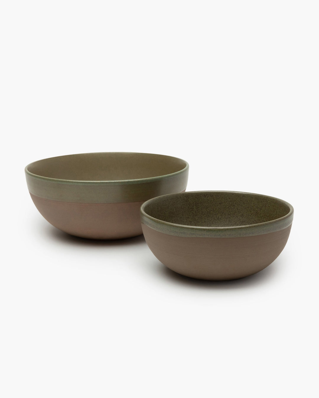 Serveerkom S Camo Green Surface - Set van 2