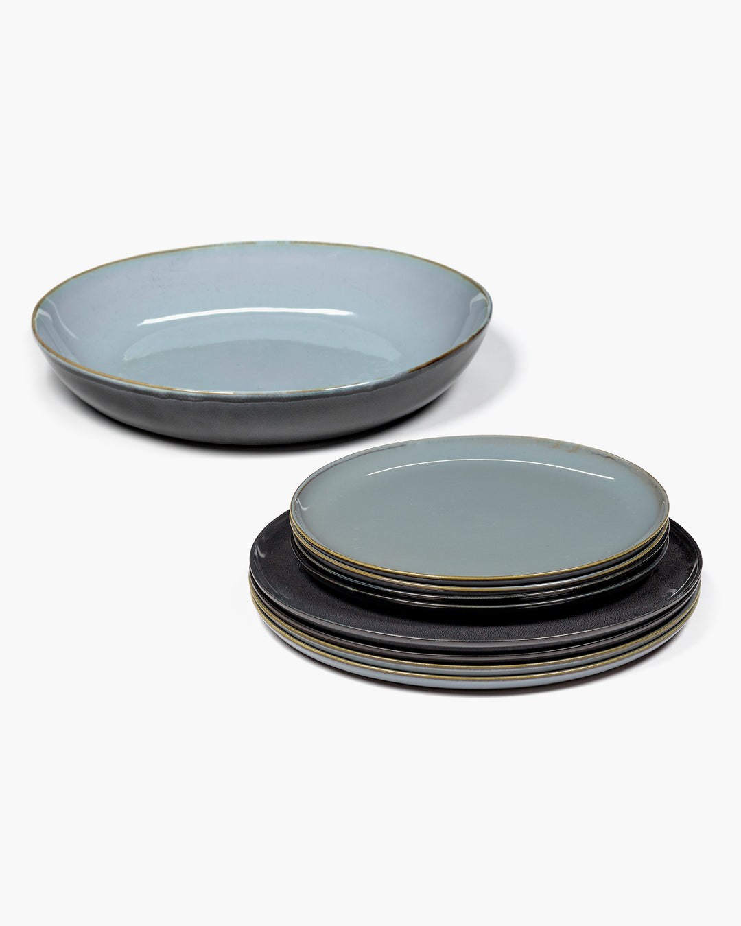 Serax - Anita Le Grelle - Dinerset 9-delig Smokey &amp; Dark Blue
