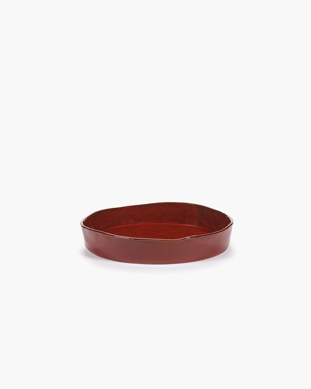 Serax - Marie Michielssen - Diep Bord S Venetian Red La Mère - Set van 2