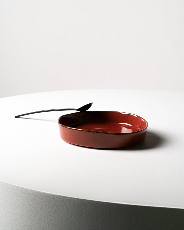 Serax - Marie Michielssen - Diep Bord S Venetian Red La Mère - Set van 2