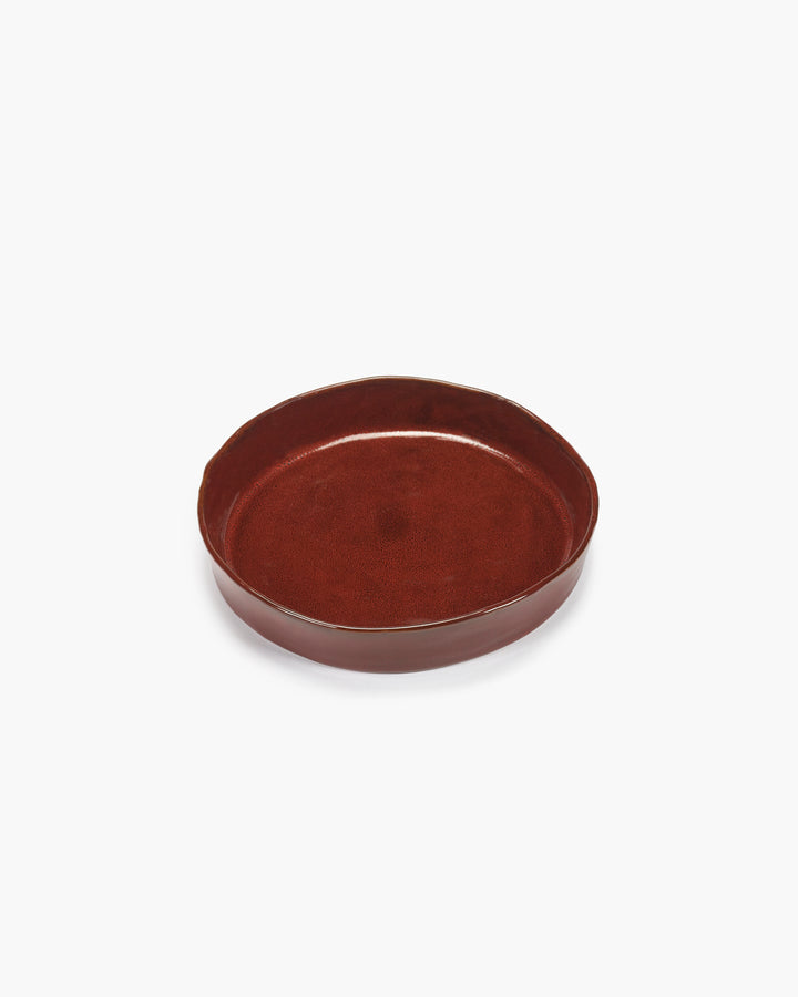 Serax - Marie Michielssen - Diep Bord M Venetian Red La Mère - Set van 2