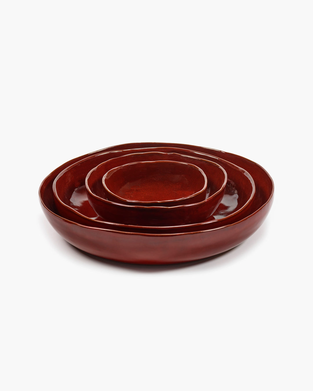 Serax - Marie Michielssen - Serveerkom L Venetian Red La Mère