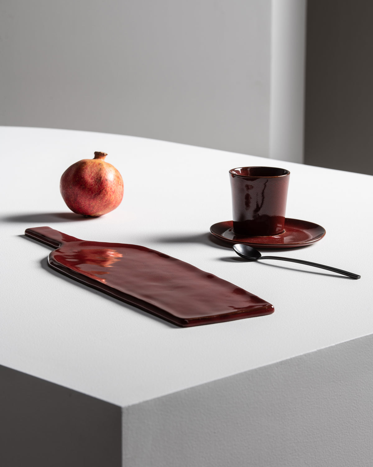 Serax - Marie Michielssen - Schotel Espresso Venetian Red La Mère - Set van 2