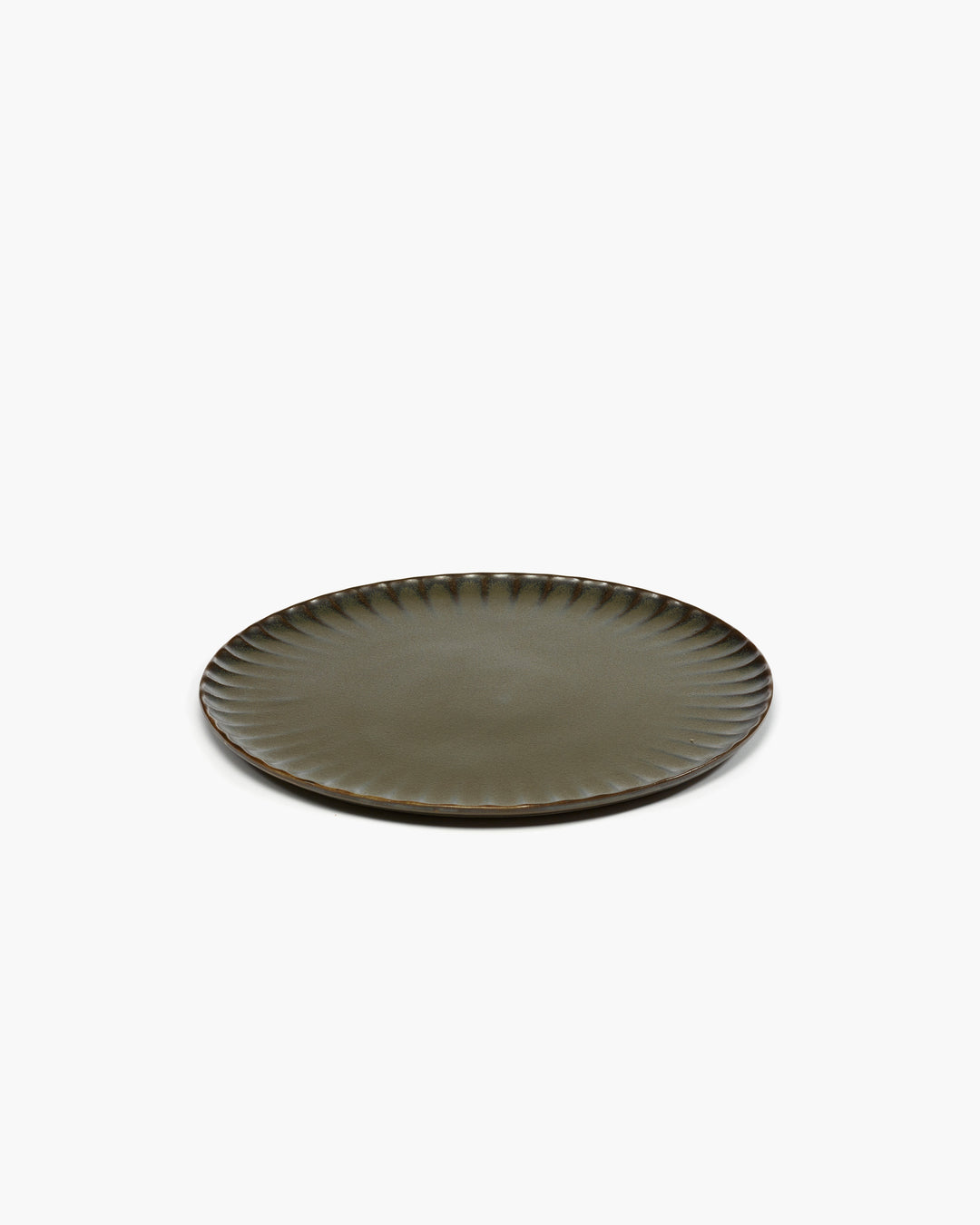 Serax - Sergio Herman - Bord XL Groen Inku - Set van 4
