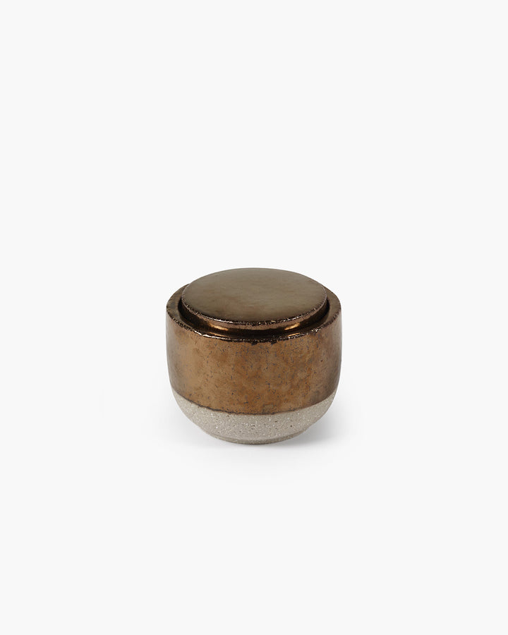 Serax - Piet Boon - Geurkaars M Goud Charred Santal