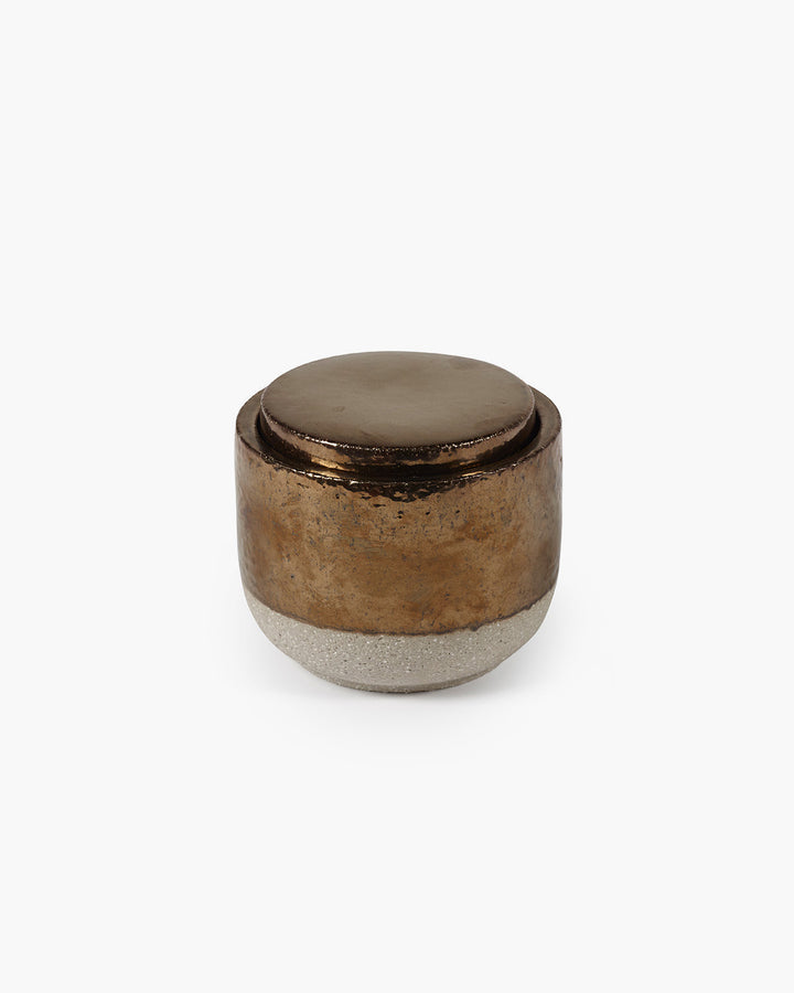 Serax - Piet Boon - Geurkaars L Goud Charred Santal