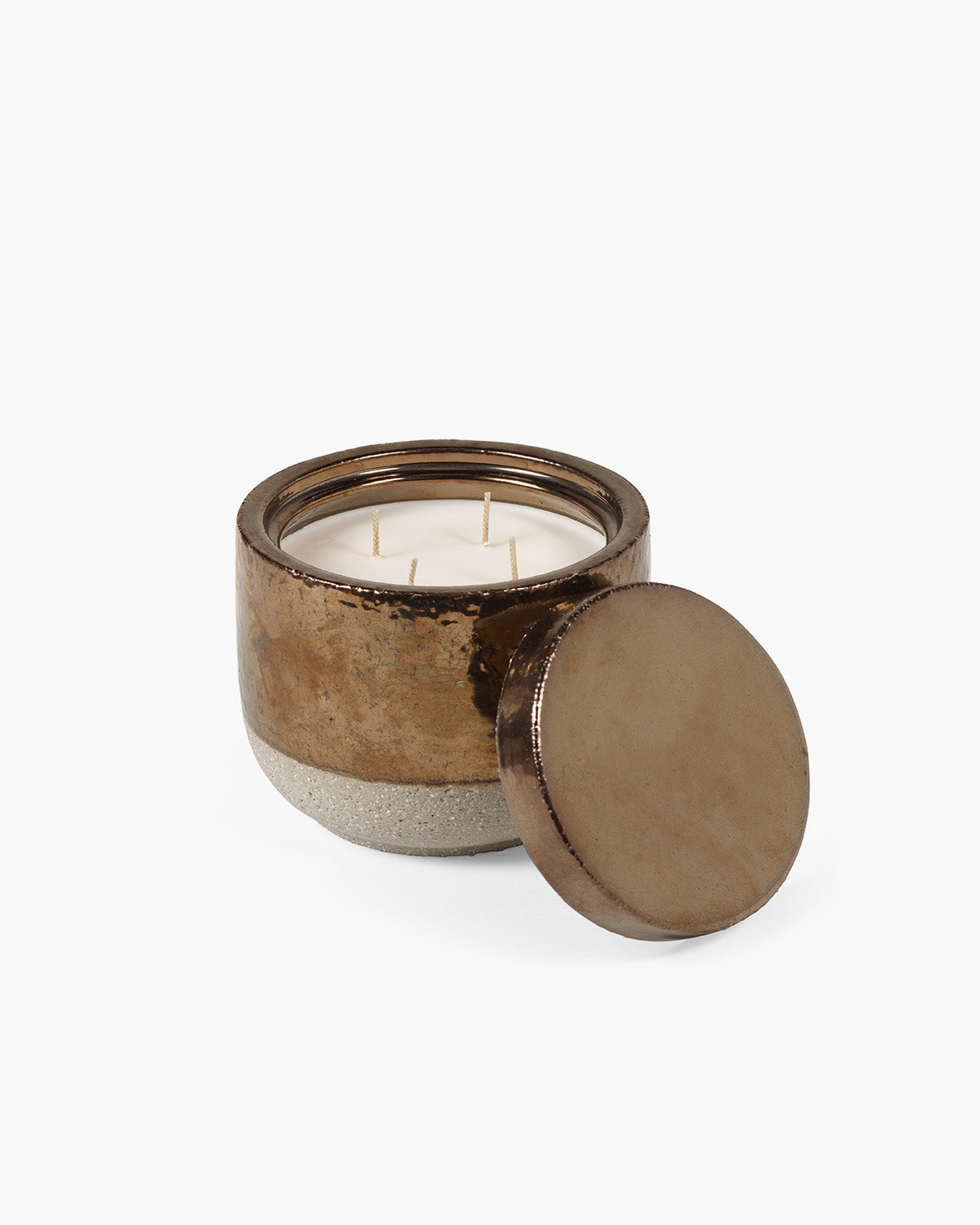 Serax - Piet Boon - Geurkaars L Goud Charred Santal