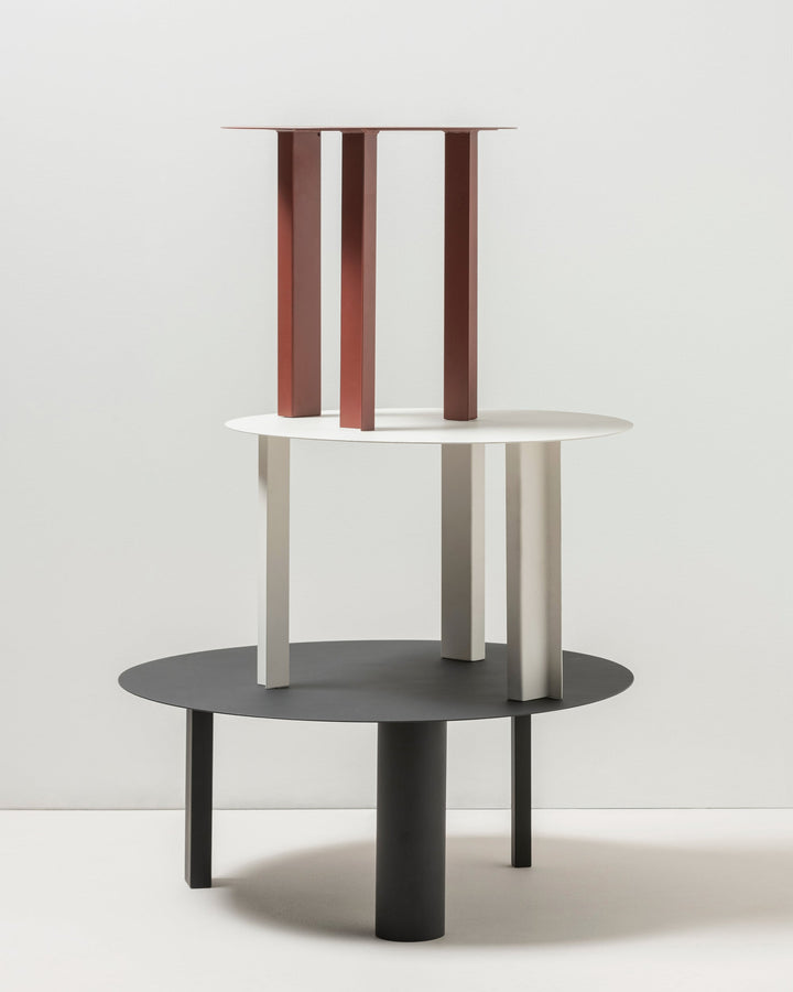 Bijzettafel S Rood Tubes