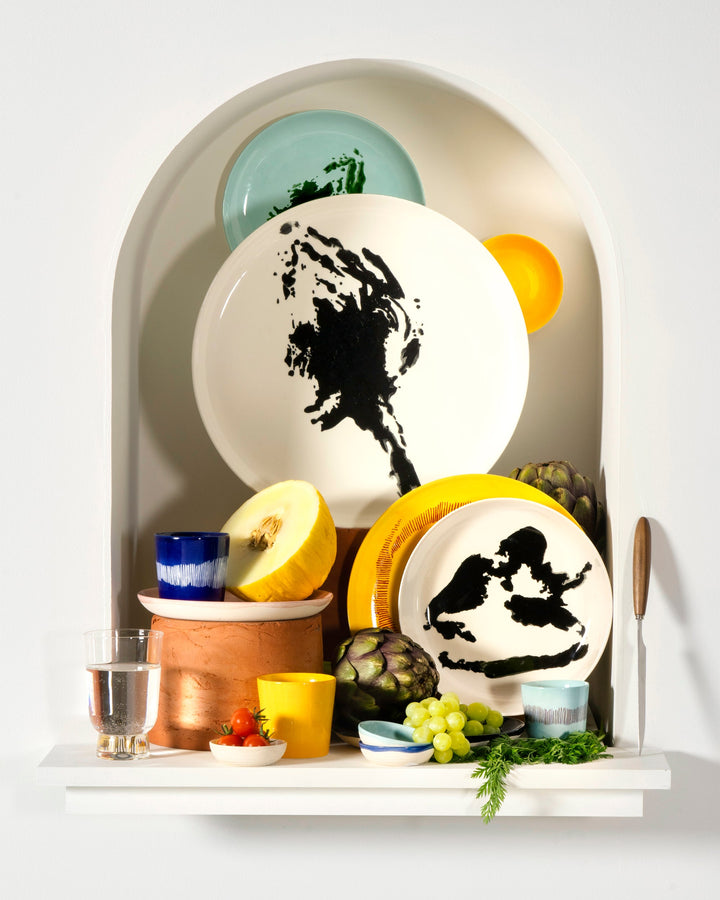 Schotel XS Geel Feast - Set van 8