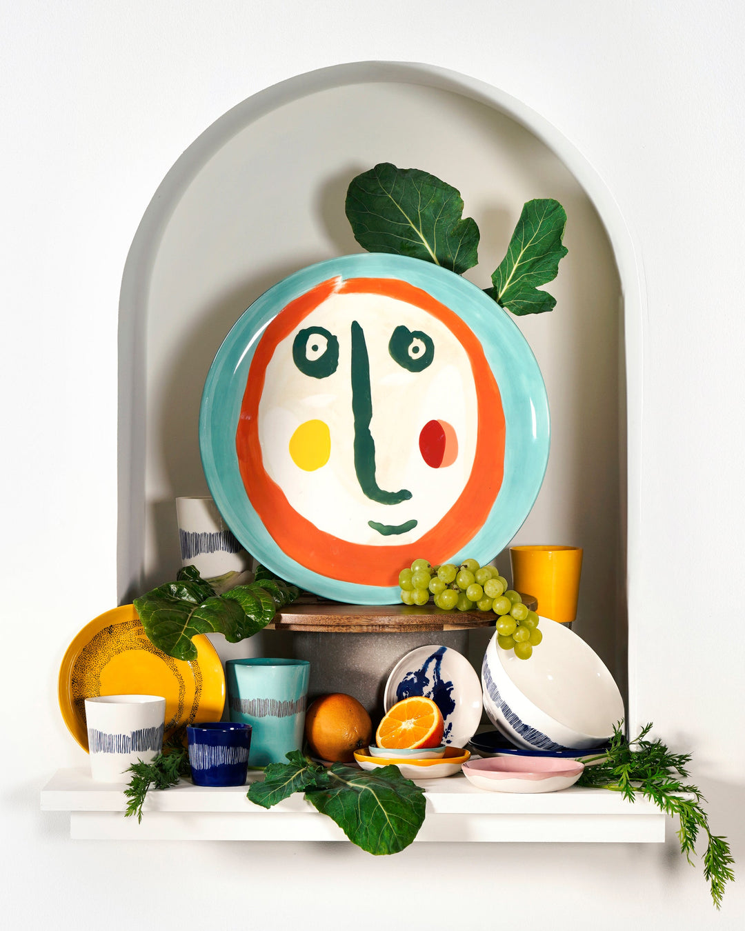 Bord L Azuur Feast - Set van 2