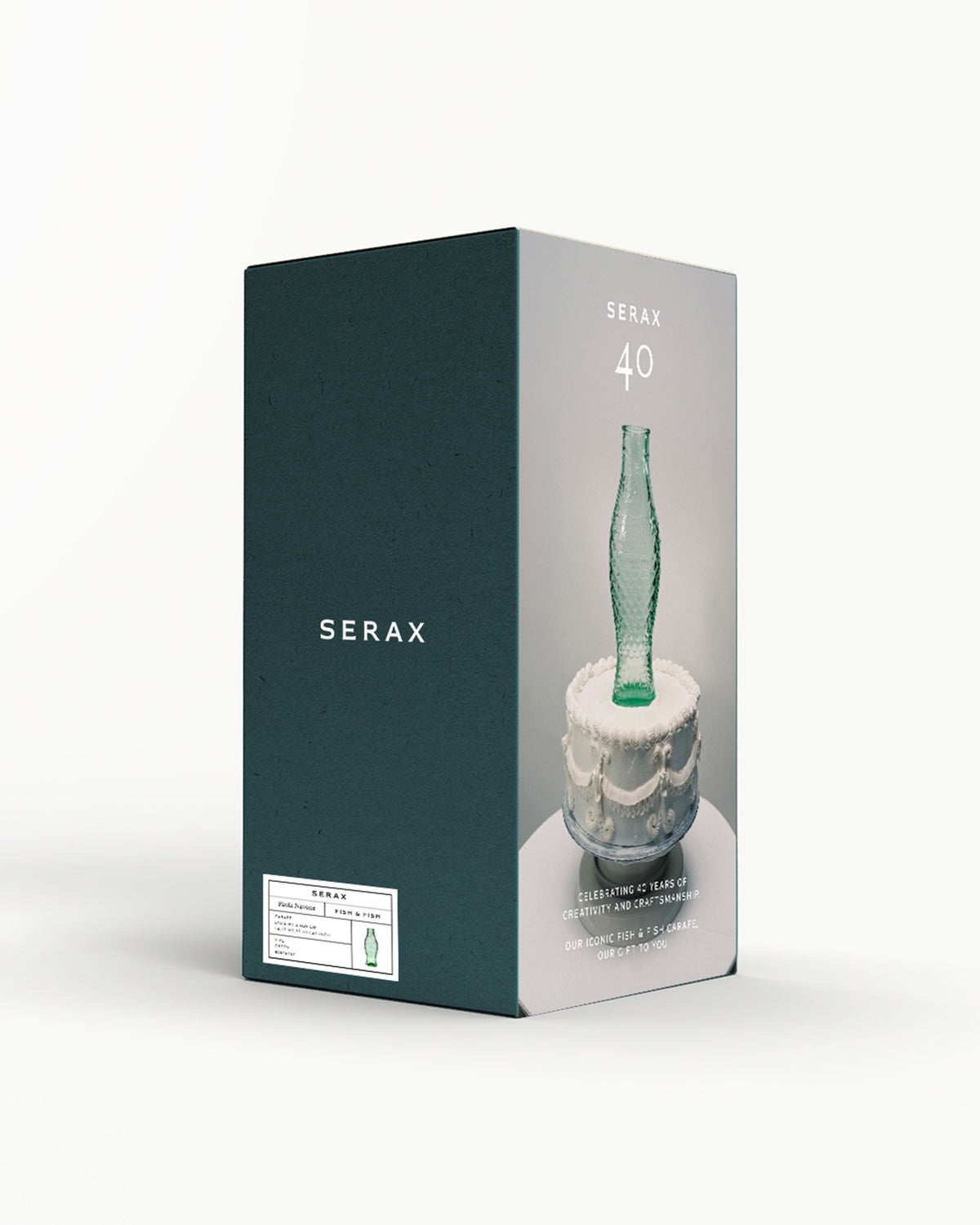 Serax - Paola Navone - Karaf Groen Fish & Fish (40 years)