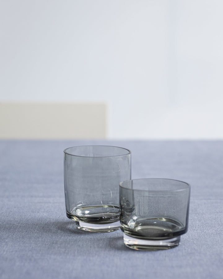 Glas S Grijs Inner Circle - Set van 4