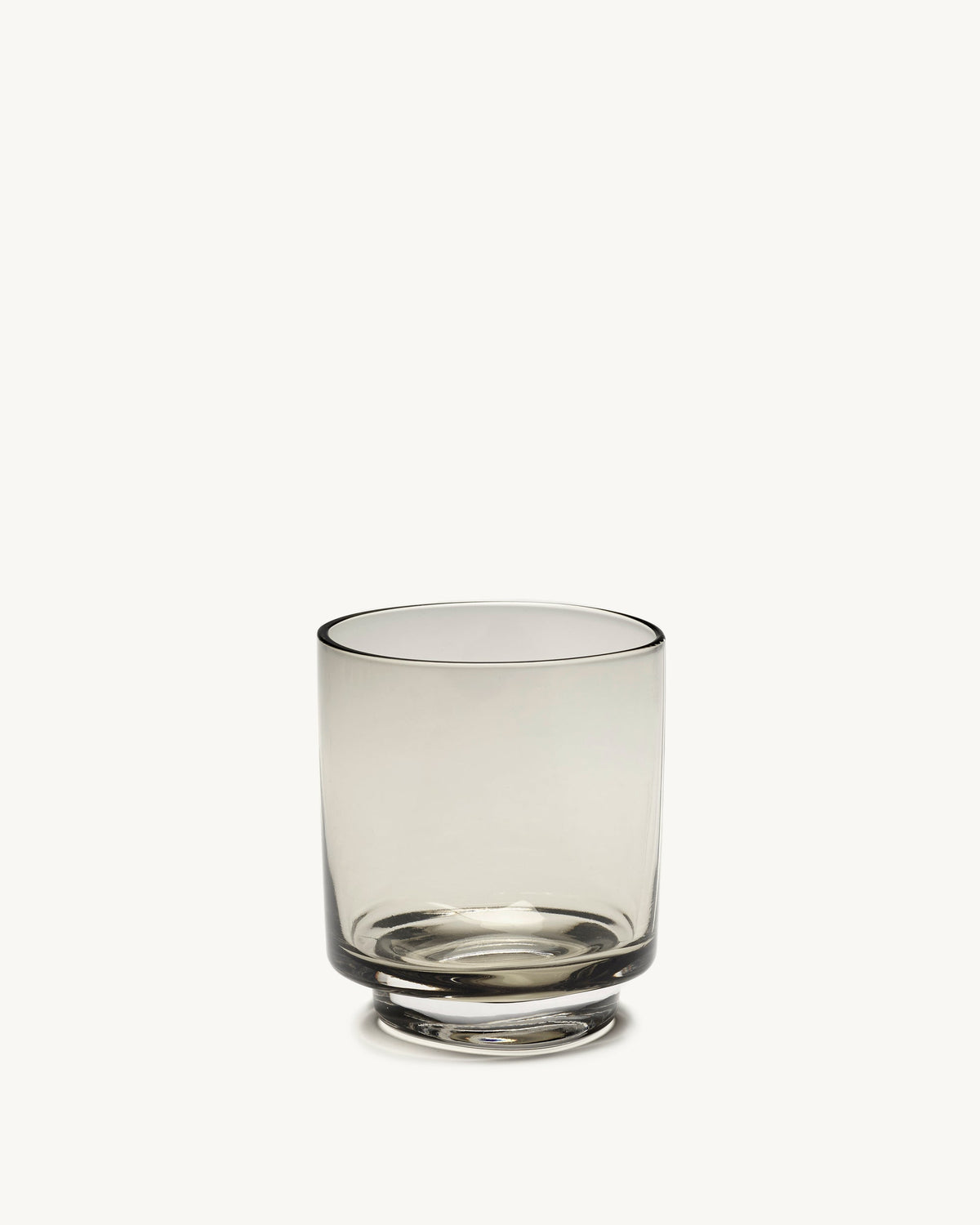 Glas M Grijs Inner Circle - Set van 4
