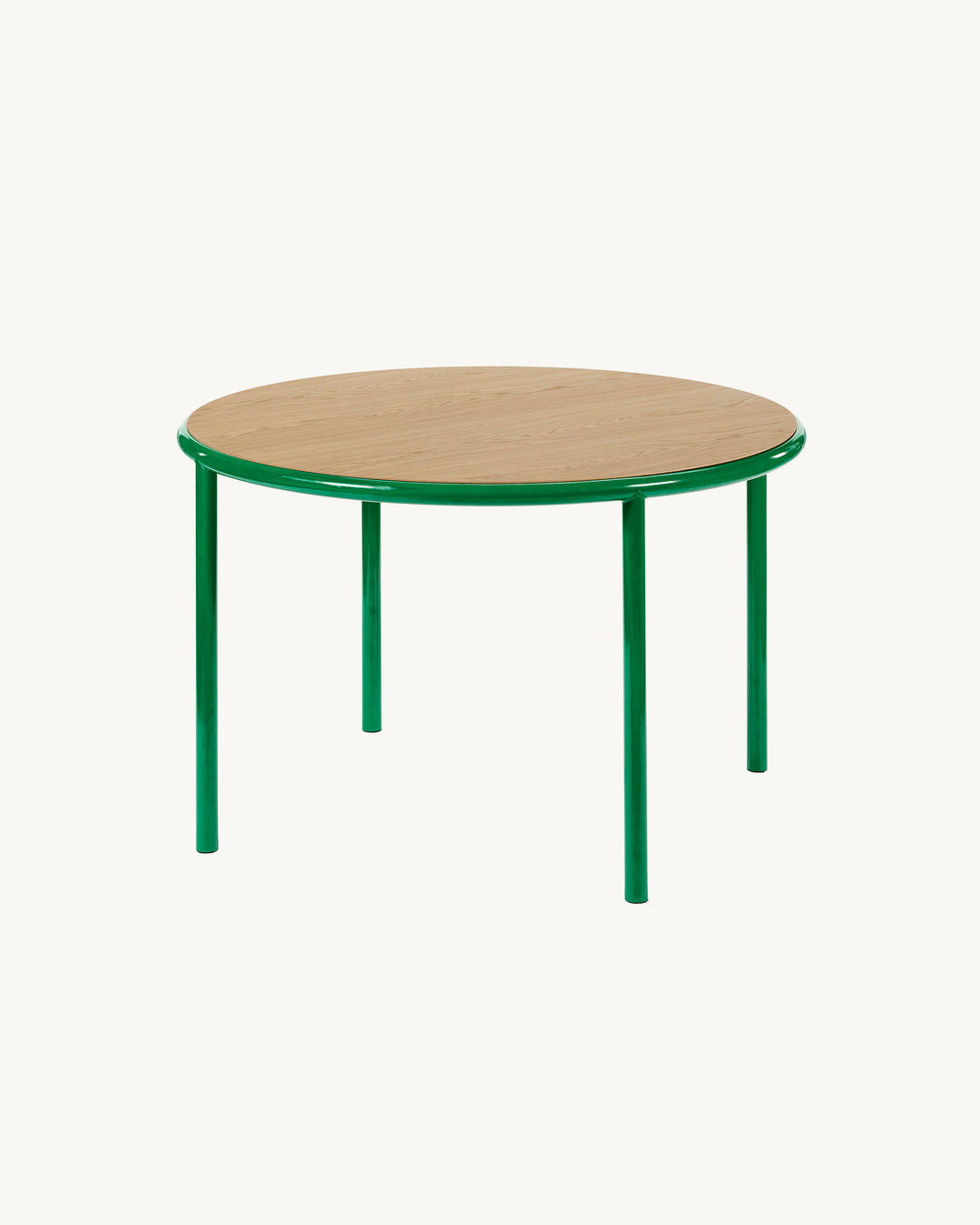 Valerie Objects - Muller van Severen - Houten Tafel Rond M Groen Eik