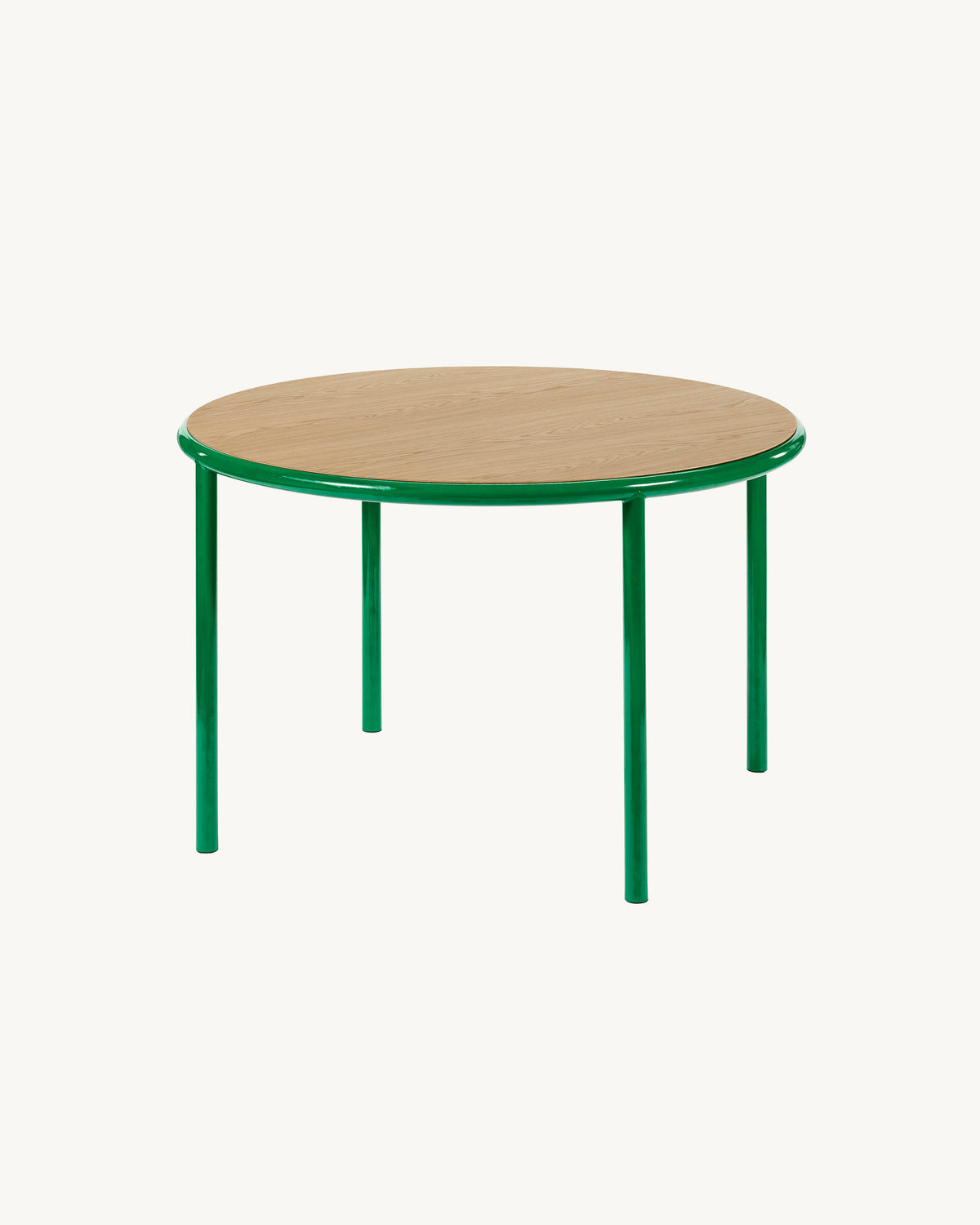 Valerie Objects - Muller van Severen - Houten Tafel Rond M Groen Eik