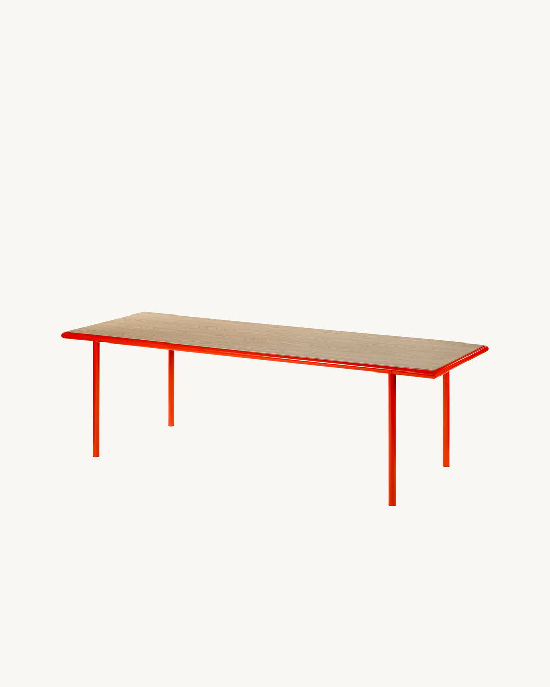 Valerie Objects - Muller van Severen - Houten Tafel Rechthoekig Rood Eik