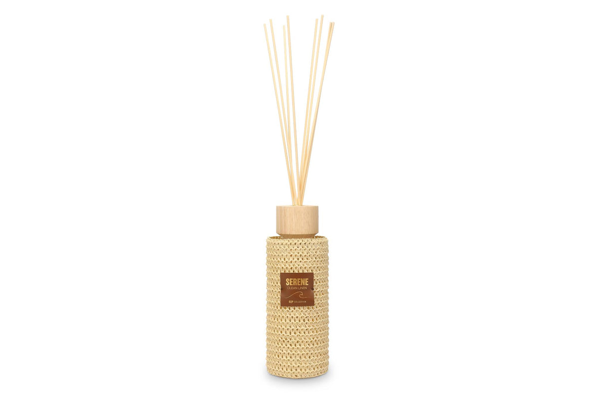 Geurstokjes 1200ml linnen Serene