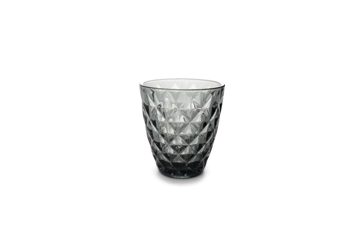 Glas 22cl grijs Prisma - set/4