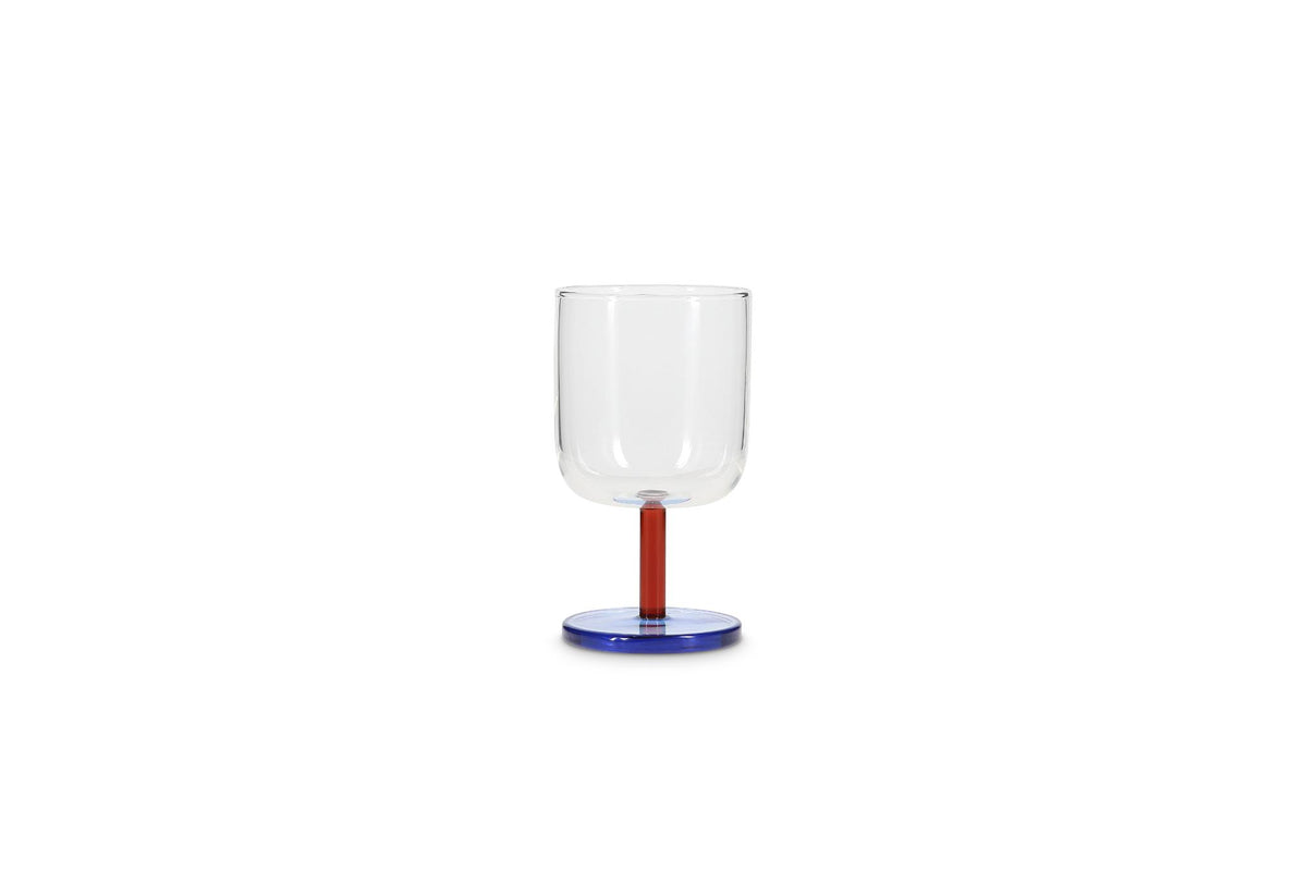 Glas 31,5cl op voet Bobbie - set/2