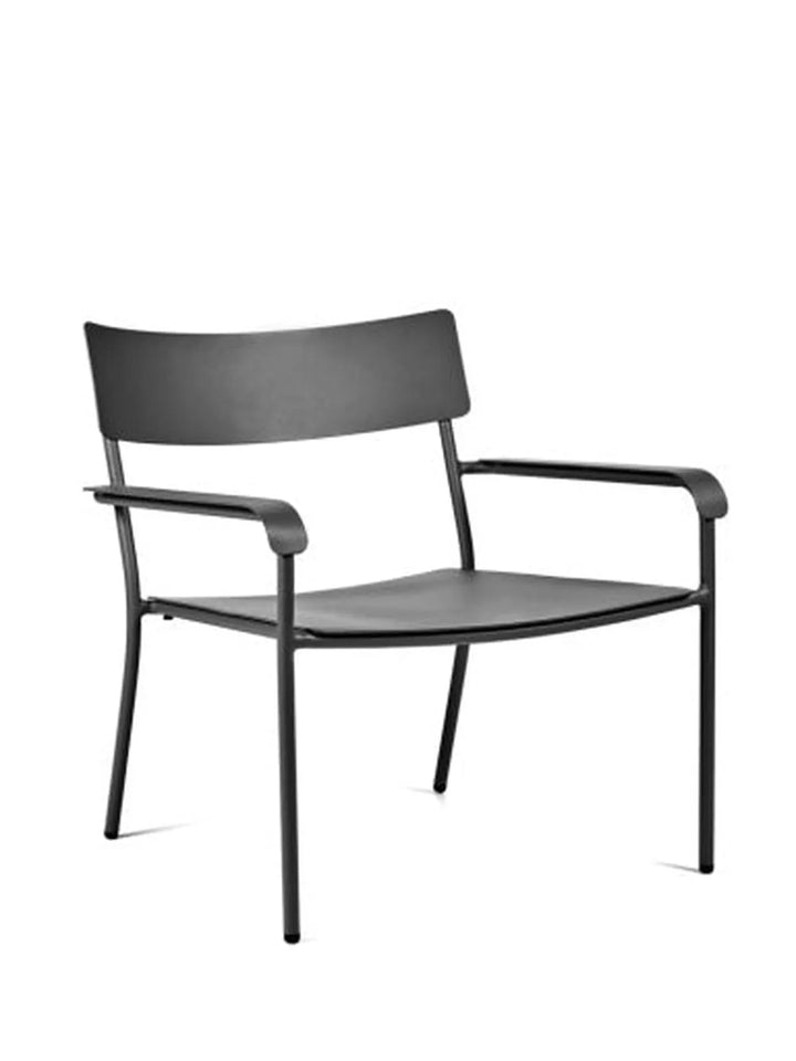Loungestoel Zwart August