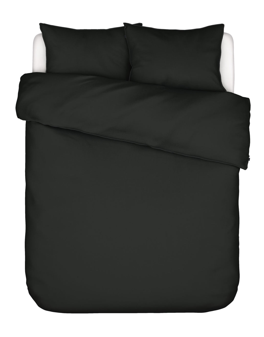 Essenza | Minte Dekbedovertrek - 2p set 260x220+2/60x70, Antraciet