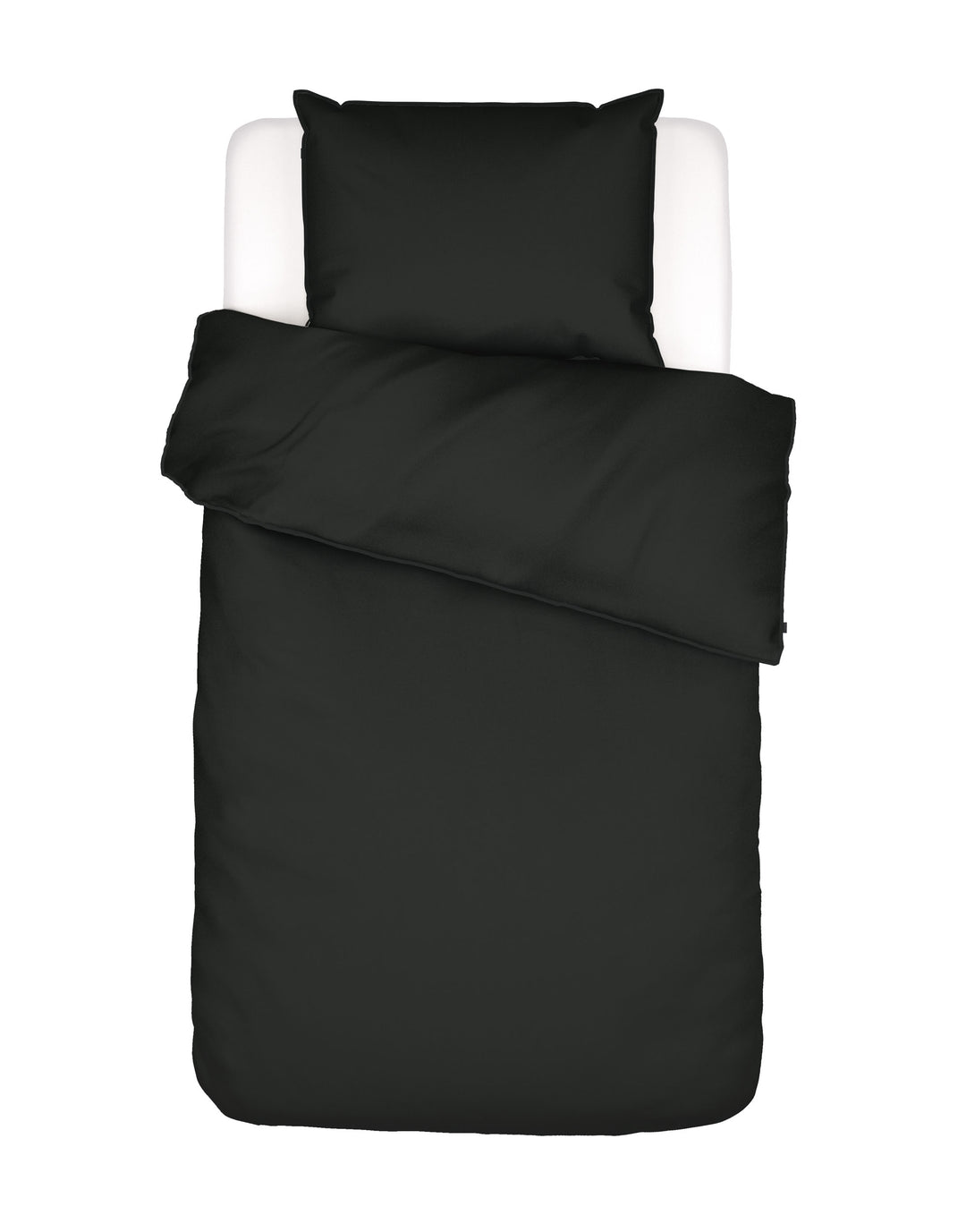 Essenza | Minte Dekbedovertrek - 1p set 140x220+60x70, Antraciet