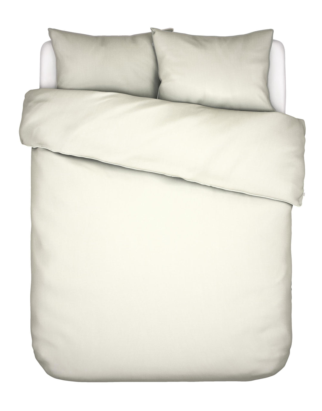 Essenza | Minte Dekbedovertrek - 2p set 200x220+2/60x70, Oyster
