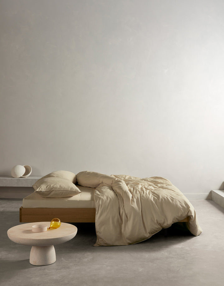 Essenza | Minte Dekbedovertrek - 2p set 260x220+2/60x70, Taupe