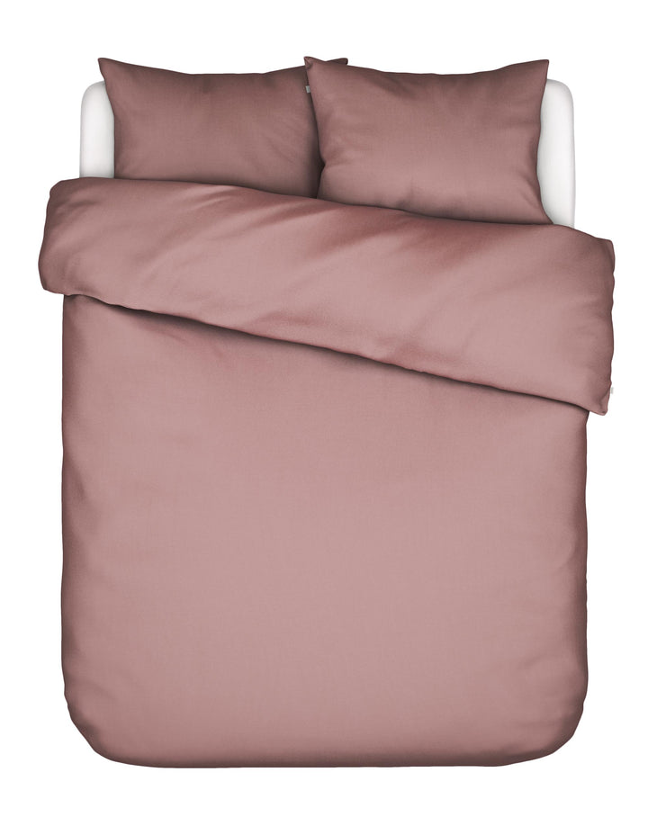 Essenza | Minte Dekbedovertrek - 2p set 240x220+2/60x70, Woodrose