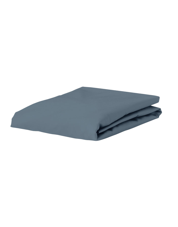 Essenza | Minte Hoeslaken - 200x200, Denim Blue