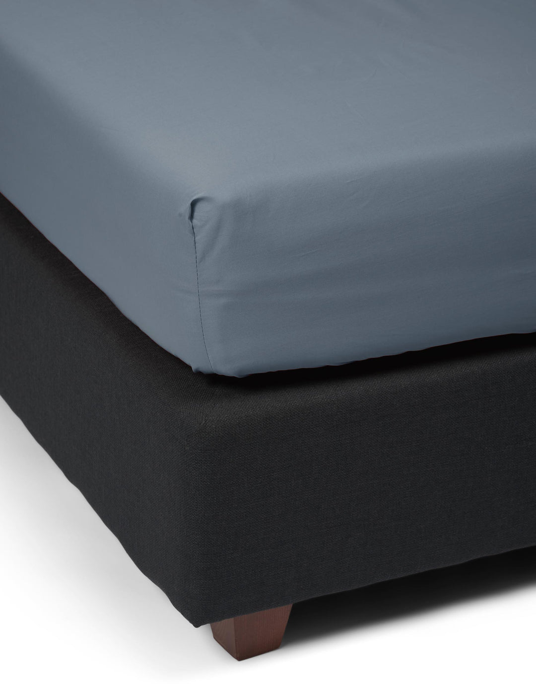 Essenza | Minte Hoeslaken - 90x200, Denim Blue