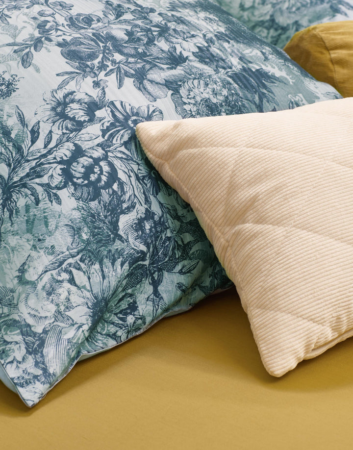 Essenza | Minte Hoeslaken - 200x200, Olive