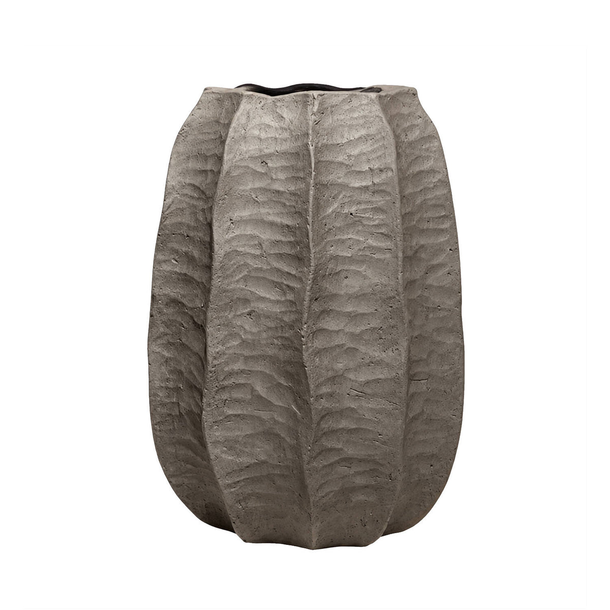 Pottery Pots - Bloempot Gobi High S, Gebrande Omber