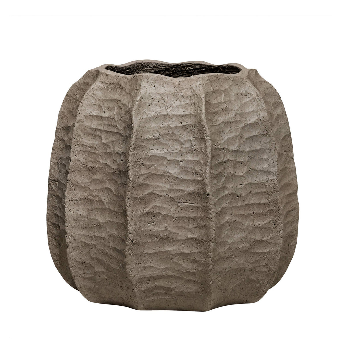 Pottery Pots - Bloempot Gobi Mid S, Gebrande Omber