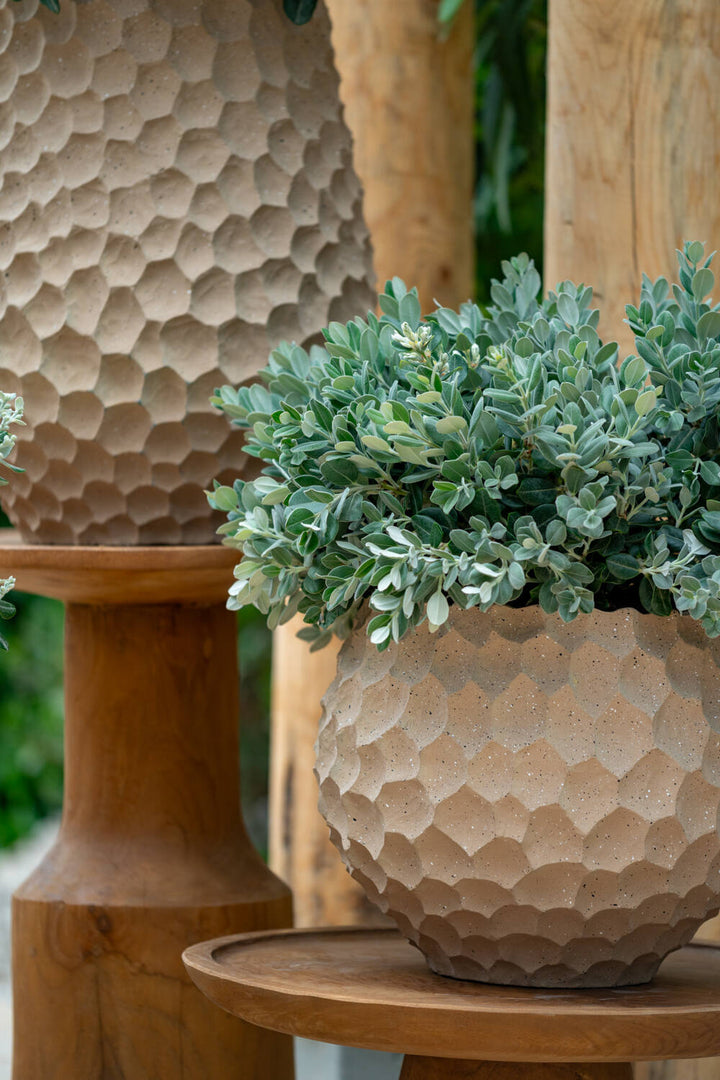 Pottery Pots - Bloempot Khali L, Gebakken Zand