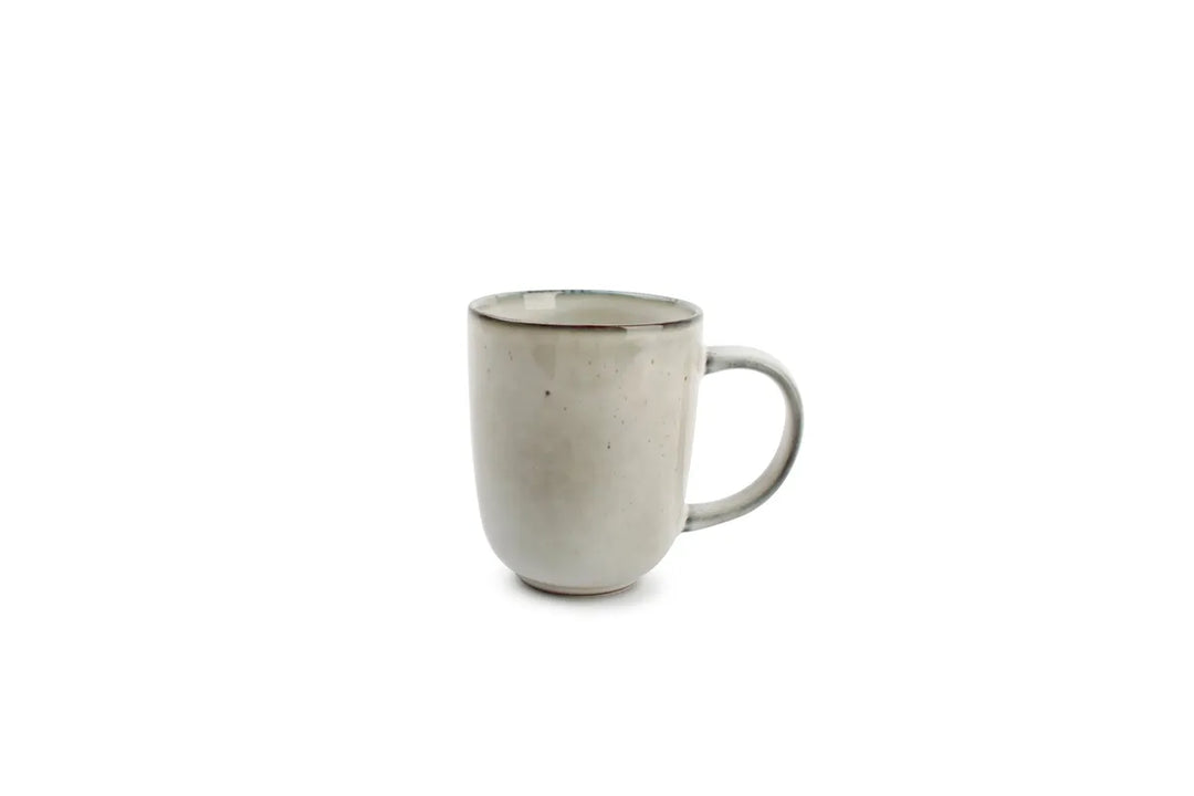 ONA - Beker 36cl groen Freckles - Set van 4