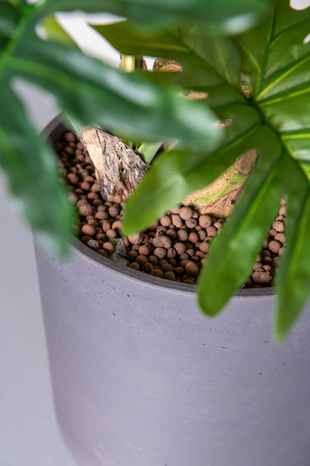 Pottery Pots - Bloempot Puk L, Zwart Washed