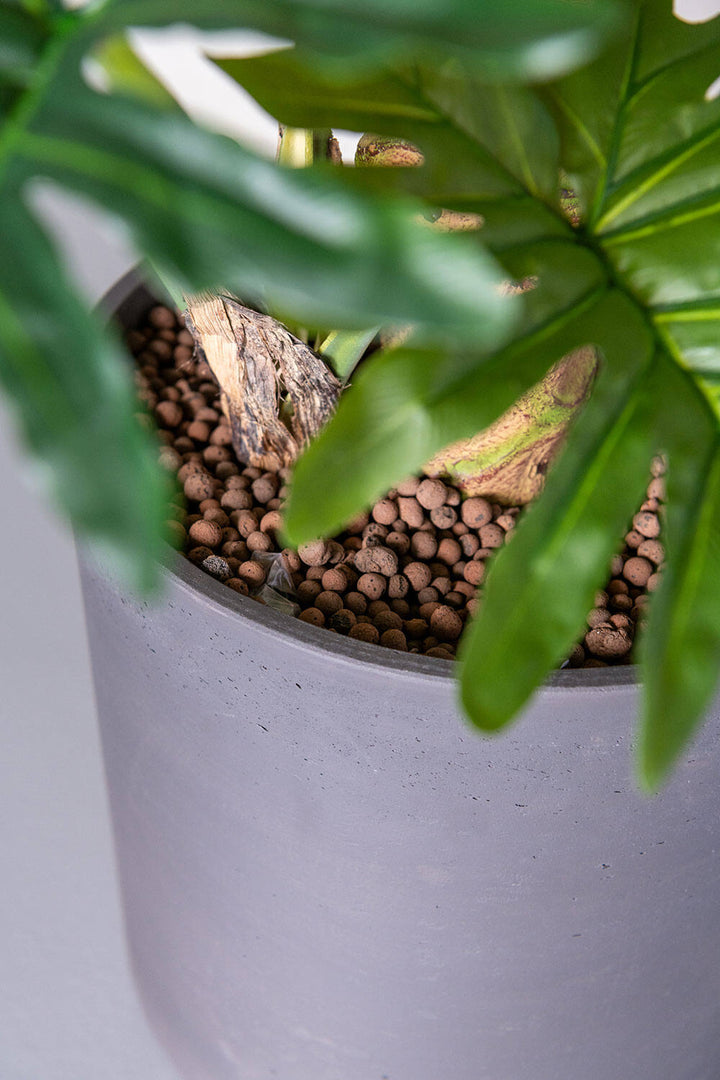Pottery Pots - Bloempot Puk L, Zwart Washed