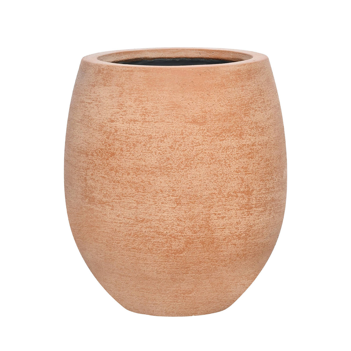 Pottery Pots - Bloempot Lino M, Gekruid Linnen